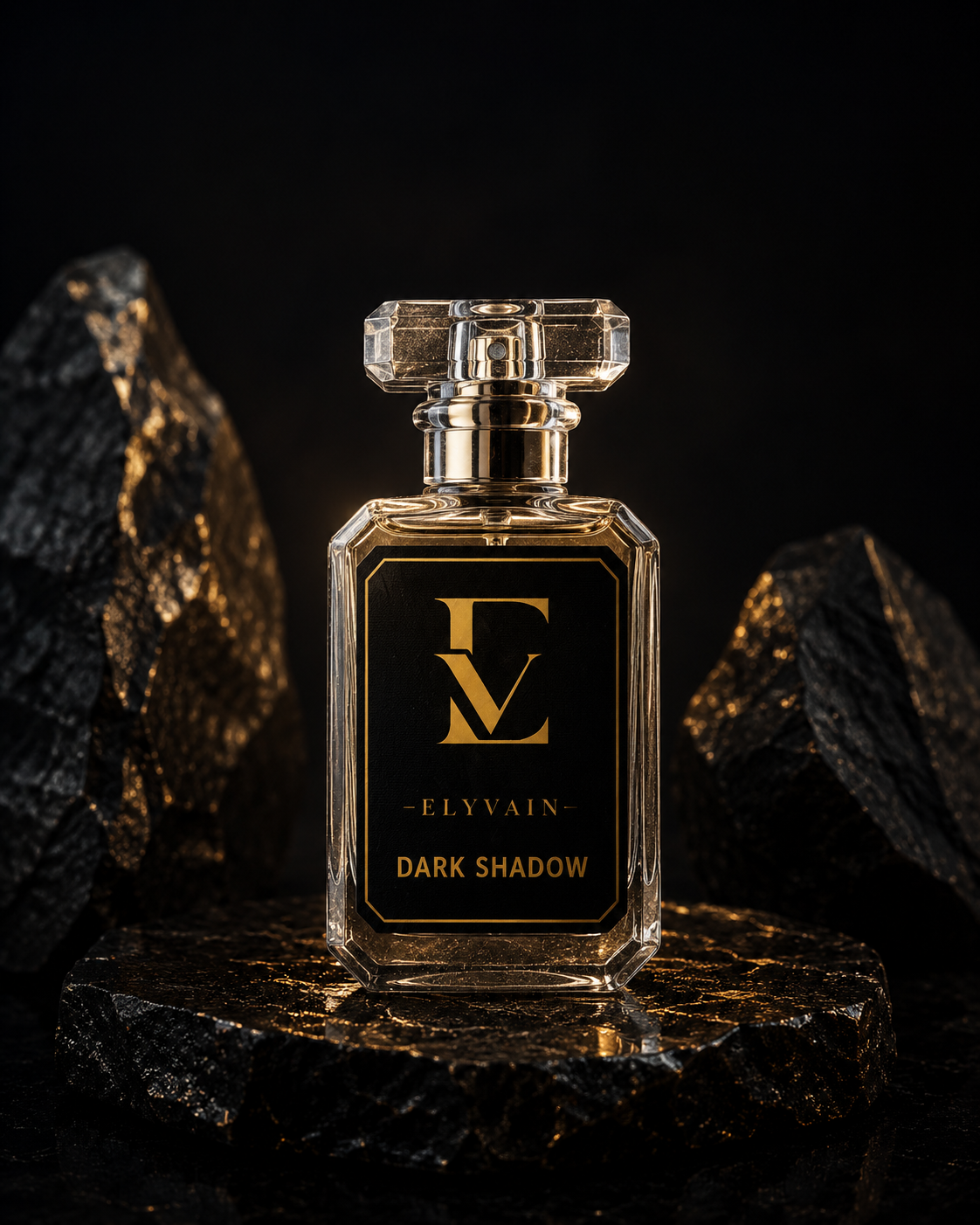 ELYVAIN Dark Shadow – Warm, Sweet & Spicy Men’s Fragrance | 50ml